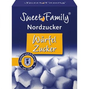 Sweet-Family Würfelzucker, weiß, 500g