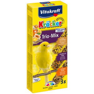 Vitakraft Kräcker Trio Ei/Frucht/Honig Kanarien 3 Stück 80g