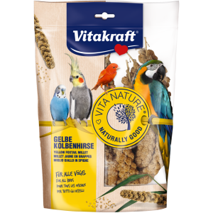 Vitakraft Naturhirse mit Spezial-Halterung 100g