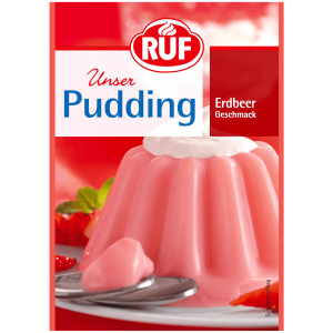 Ruf Pudding Erdbeer 114g
