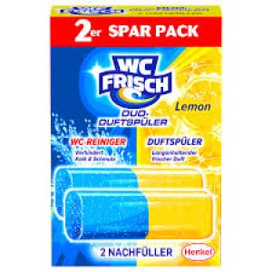 WC Frisch Duo WC-Stein Lemon Nachfüllpackung 2x40g