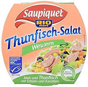 Saupiquet MSC Thunfisch-Salat Western 160g
