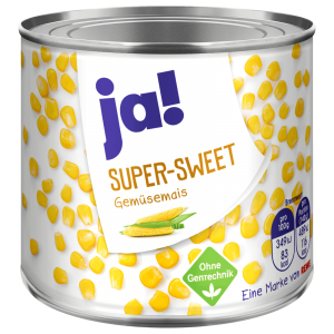 ja! Super Sweet Gemüsemais 425ml