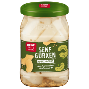 REWE Beste Wahl Senfgurken 215g