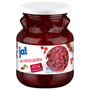 ja! Wild-Preiselbeeren 400g