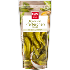 REWE Beste Wahl Griechische Pfefferonen scharf 125g
