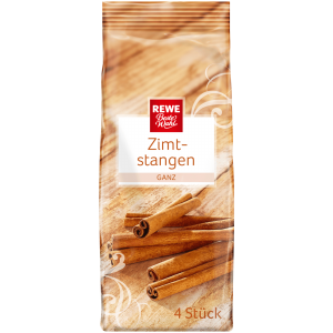 REWE Beste Wahl Zimtstangen ganz 4 Stück