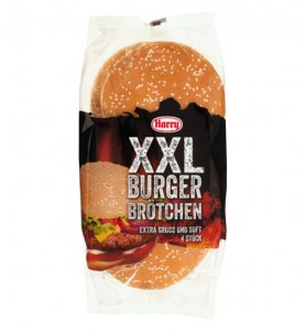 Harry XXL Burger Brötchen 4er 300g
