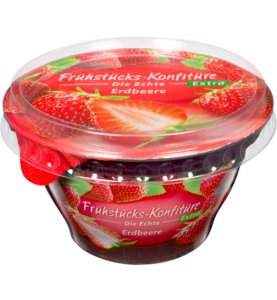 Zentis Frühstücks-Konfitüre Erdbeere 200g