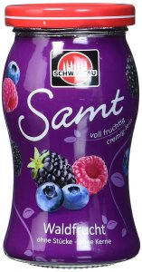 Schwartau Samt Waldfrucht Fruchtaufstrich ohne Stücke & ohne Kerne 270g