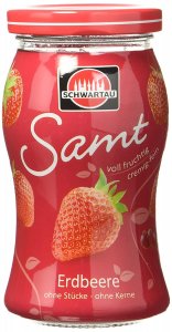 Schwartau Samt Erdbeere Fruchtaufstrich ohne Stücke & ohne Kerne 270g