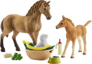 Schleich® Horse Club - 42432 Sarahs Tierbaby-Pflege mit Quarter Horse Stute