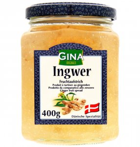 Gina Fruchtaufstrich Ingwer 400g 