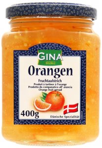 Gina Fruchtaufstrich Orange 400g 