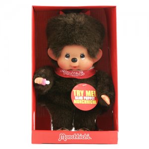 Monchhichi Girl rot, ca. 26 cm