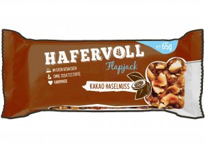 Hafervoll Flapjack Kakao-Haselnuss 65g