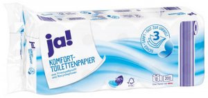 ja! Toilettenpapier 3-lagig 10x200 Blatt