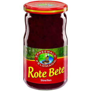 Spreewald-Feldmann Rote Bete Streifen 220g