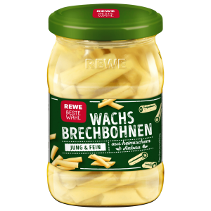 REWE Beste Wahl Wachsbrechbohnen 185g