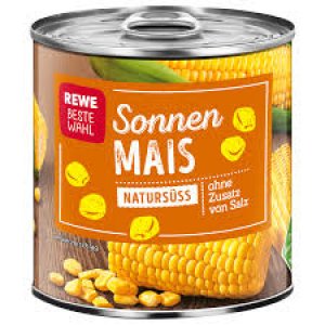 REWE Beste Wahl Sonnenmais Natursüss 140g