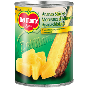 Del Monte Ananas Stücke in Saft 350g