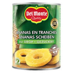 Del Monte Ananas Scheiben gezuckert 570g