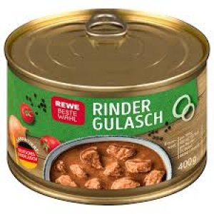 REWE Beste Wahl Rindergulasch 400g