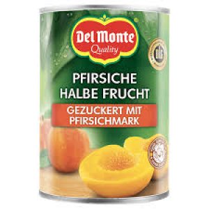 Del Monte Pfirsiche Halbe Frucht 235g