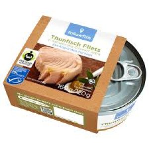 Followfish Thunfisch Filets in nativem Bio-Olivenöl extra 120g