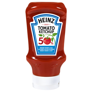 Heinz Tomato Ketchup 50% weniger Zucker & Salz 500ml