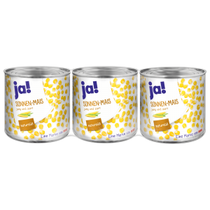 ja! Sonnen-Mais natursüß 3x212ml