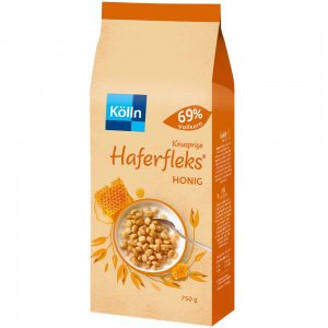 Kölln Knusprige Haferfleks Honig 375g