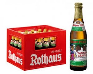 Rothaus Pils Tannenzäpfle 24x0,33l (MEHRWEG)