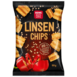 REWE Beste Wahl Linsen Chips 90g