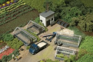 Auhagen Gärtnerei H0/TT