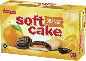 Griesson Soft Cake Zartbitter-Orange 300 g 