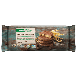 REWE Bio Hafercookie Vollmilch 300g