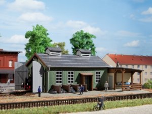Auhagen Lokschuppen einständig TT 