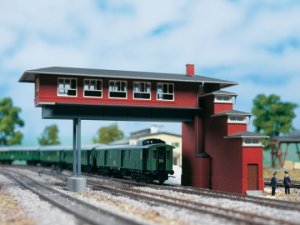 Auhagen Brückenstellwerk Saalfeld TT 