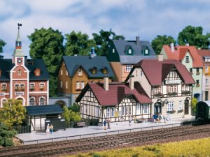 Auhagen Bahnhof Moorbach TT