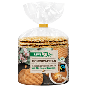 REWE Bio Waffeln Honigwaffeln 290g