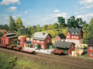 Auhagen Set Bahnhof Neschwitz TT