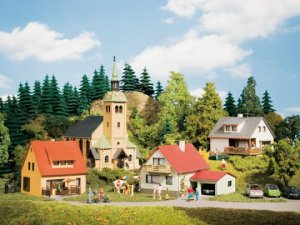 Auhagen Startset Dorf Waldkirchen H0/TT