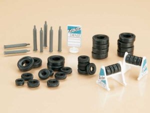 Auhagen Ständer mit Reifen und Gasflaschen H0/TT