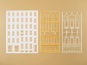 Auhagen Fenster und Gewände für Wohngebäude H0