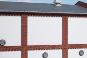 Auhagen Wände 2532J geputzt H0