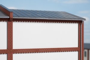 Auhagen Wände 2532L geputzt H0