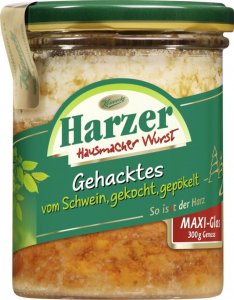 Harzer Gehacktes Maxiglas 300g