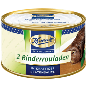 Keunecke 2 Rinderrouladen in Bratensauce 400g