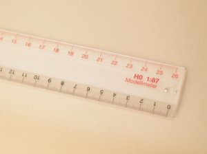 Auhagen Maßstabslineal H0